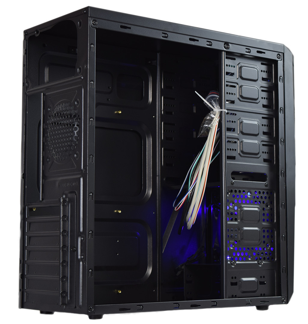 USB 3.0 Port VIVO ATX Mid Tower Computer Gaming PC Case Black 4 Fan Mounts 